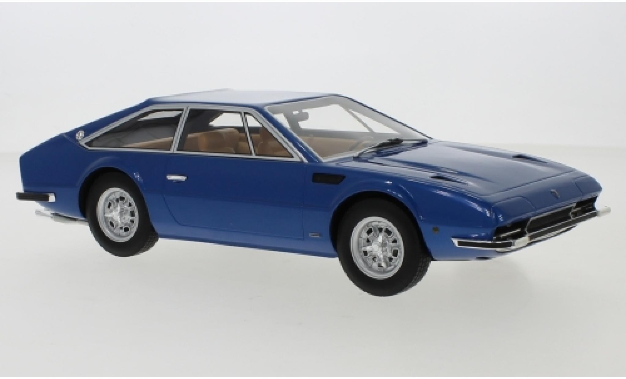 Lamborghini Jarama 1/18 CMF 400 GT metallic blauw 1970 modelauto