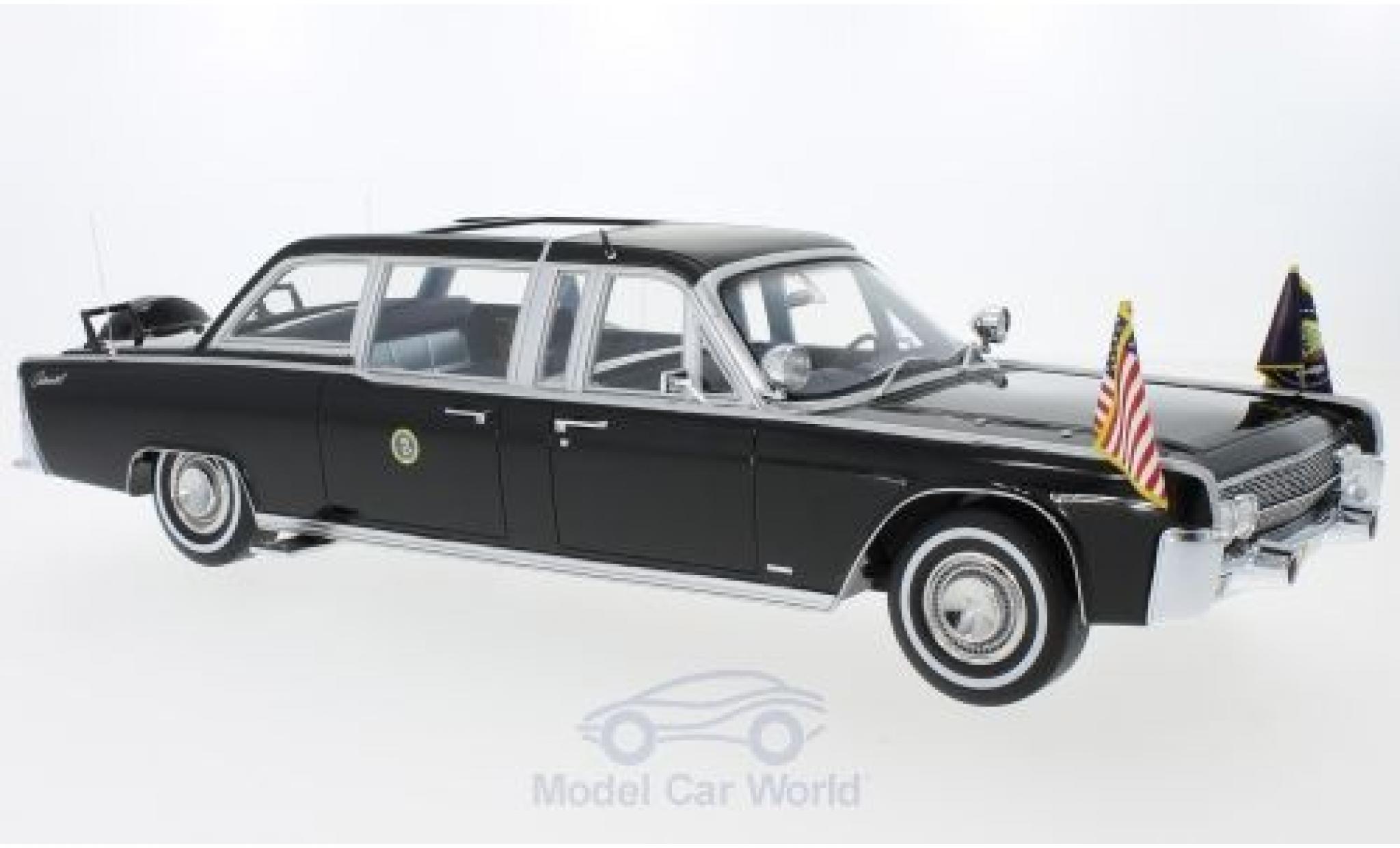 Lincoln Continental 1/18 CMF X-100 zwart Quick Fix 1964 modelauto