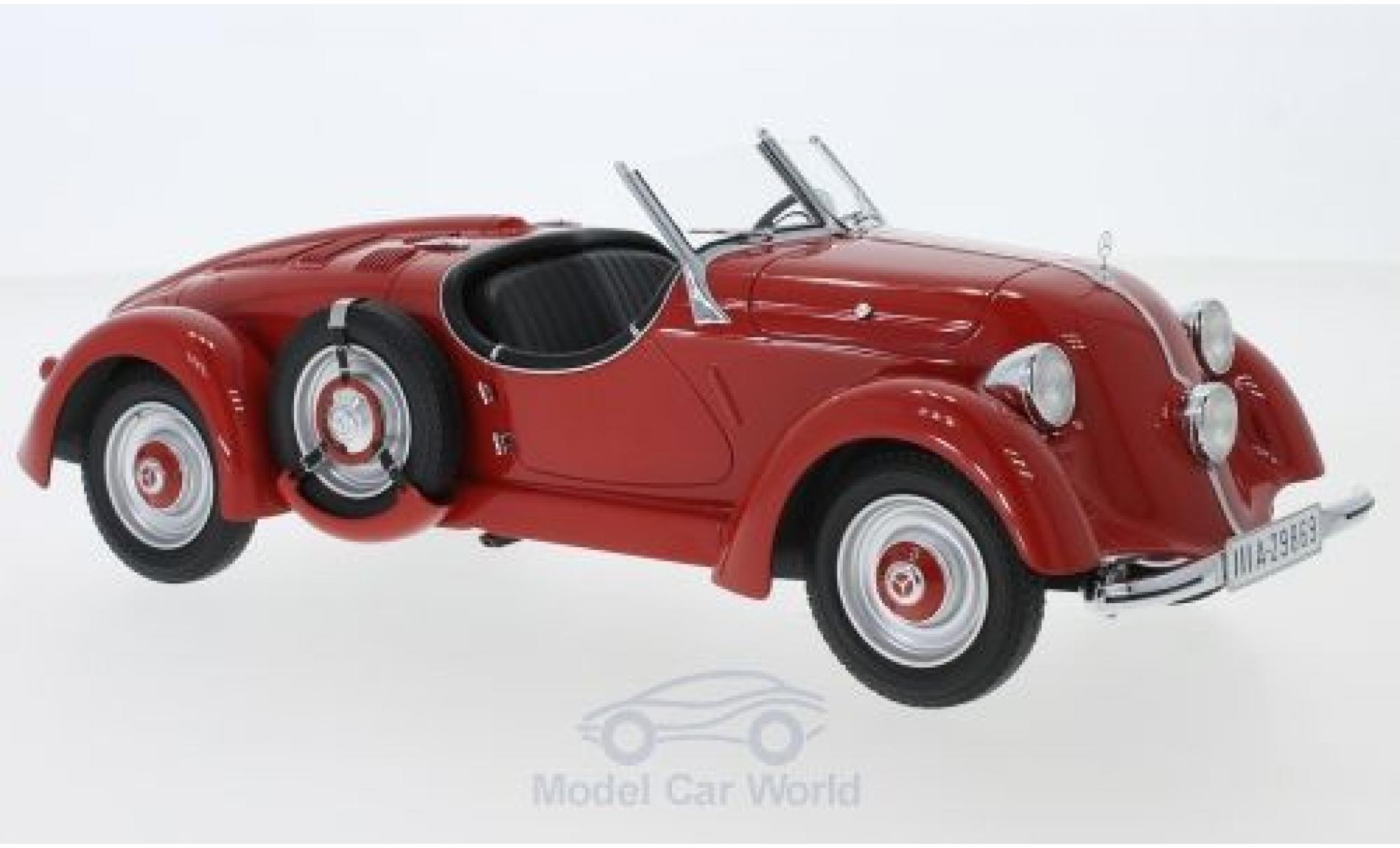 Mercedes 150 1/18 CMF (W 30) Sport-Roadster rood 1935 modelauto