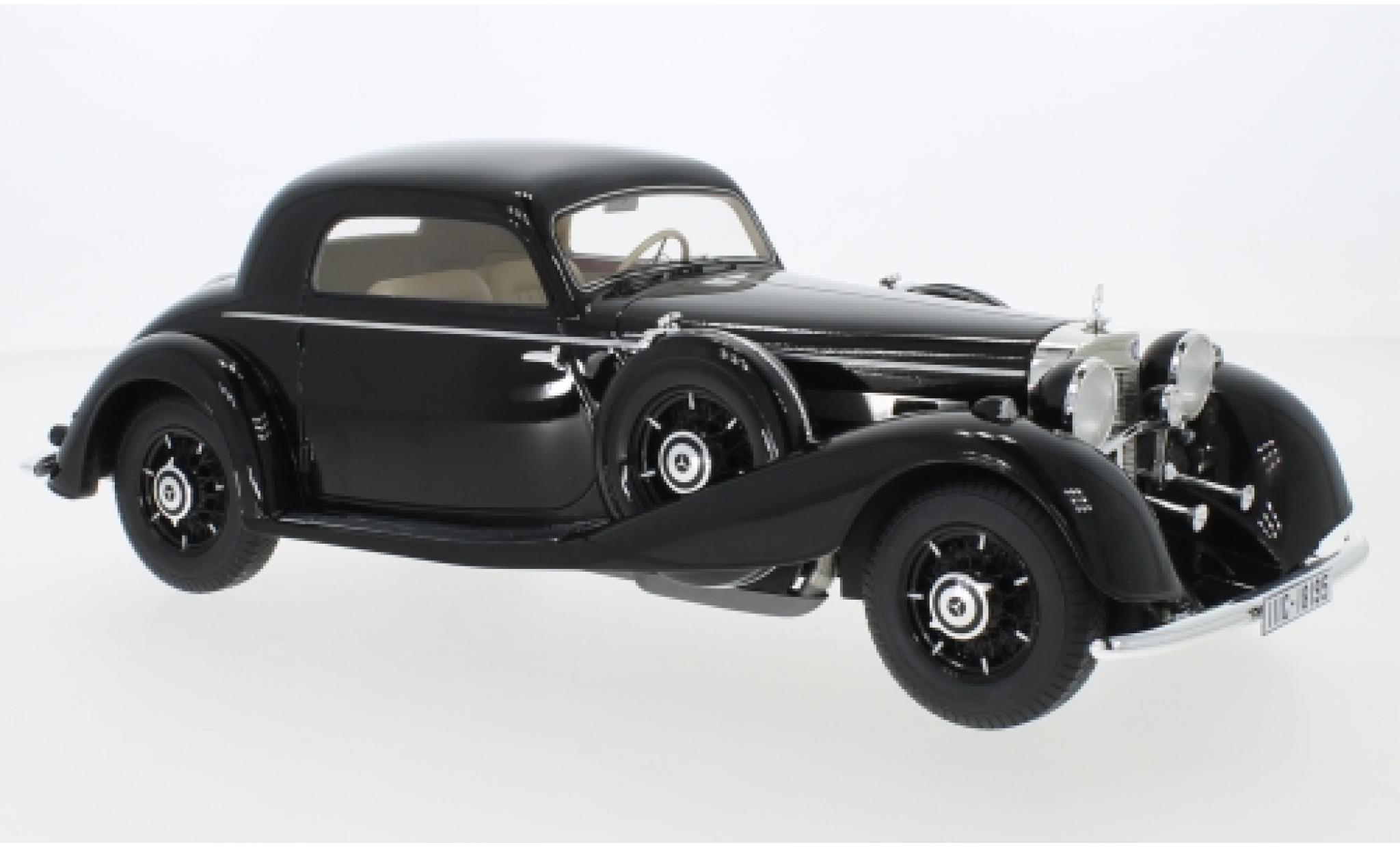 Mercedes 540 1/18 CMF K Coupe zwart 1936 modelauto