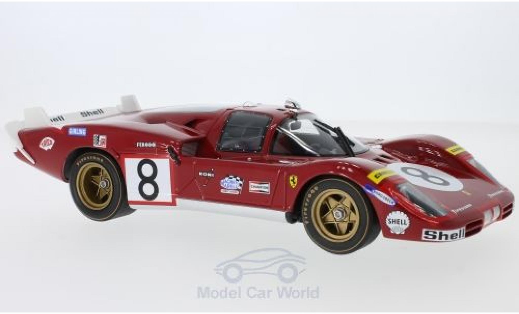 Ferrari 512 1/18 CMR S Long Tail No.8 24h Le Mans 1970 A.Merzario/C.Regazzoni modelauto