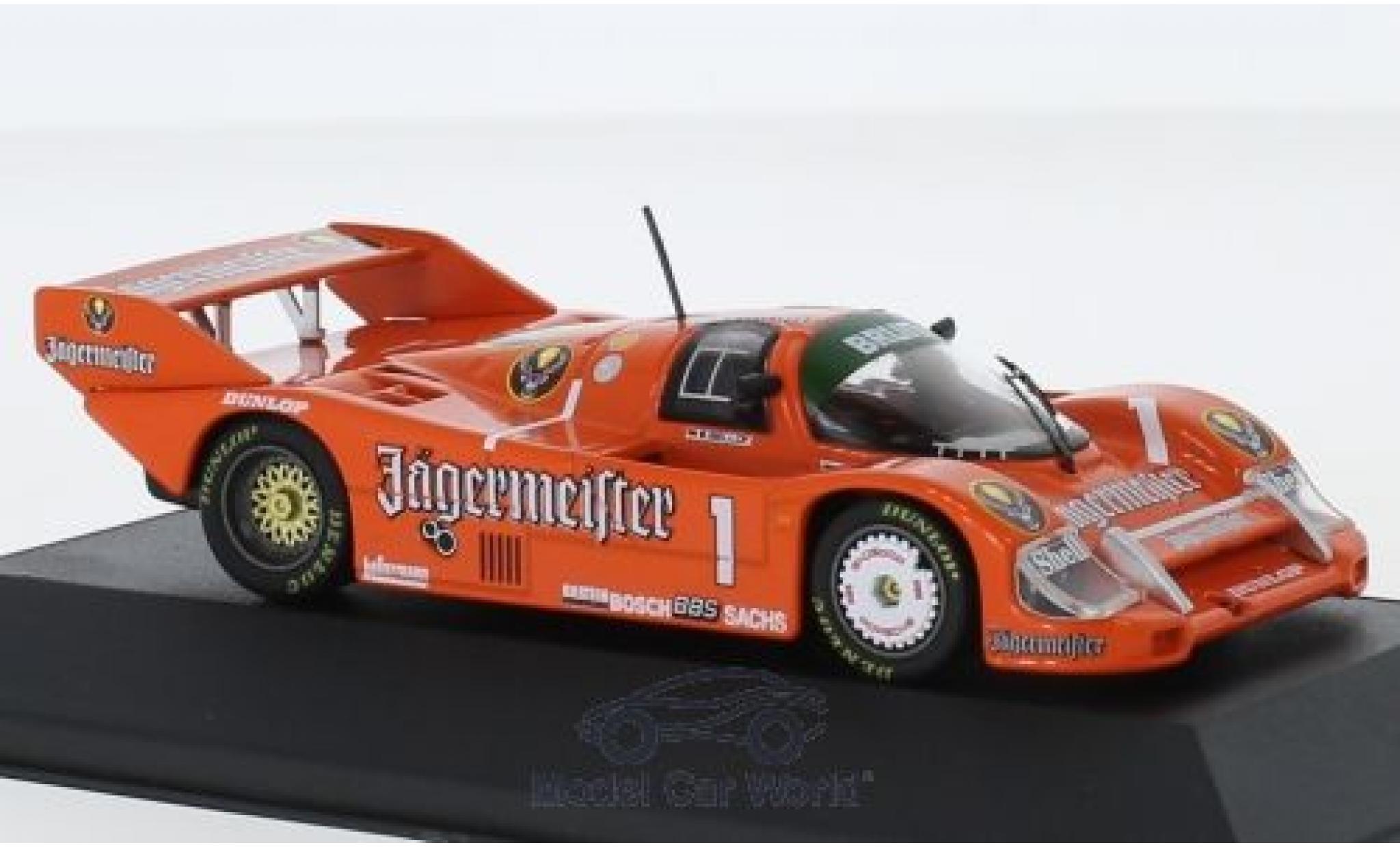 Porsche 956 1985 1/43 CMR B No.1 J&auml;germeister DRM 200 Meilen Norisring 1985 S.Bellof modelauto
