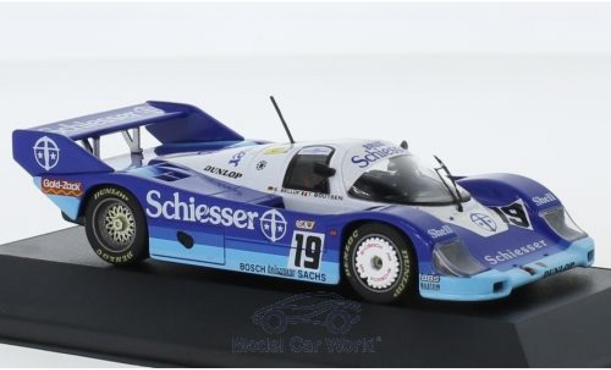 Porsche 956 1985 1/43 CMR B No.19 Brun Schiesser 1000 Km Spa 1985 S.Bellof/T.Boutsen modelauto