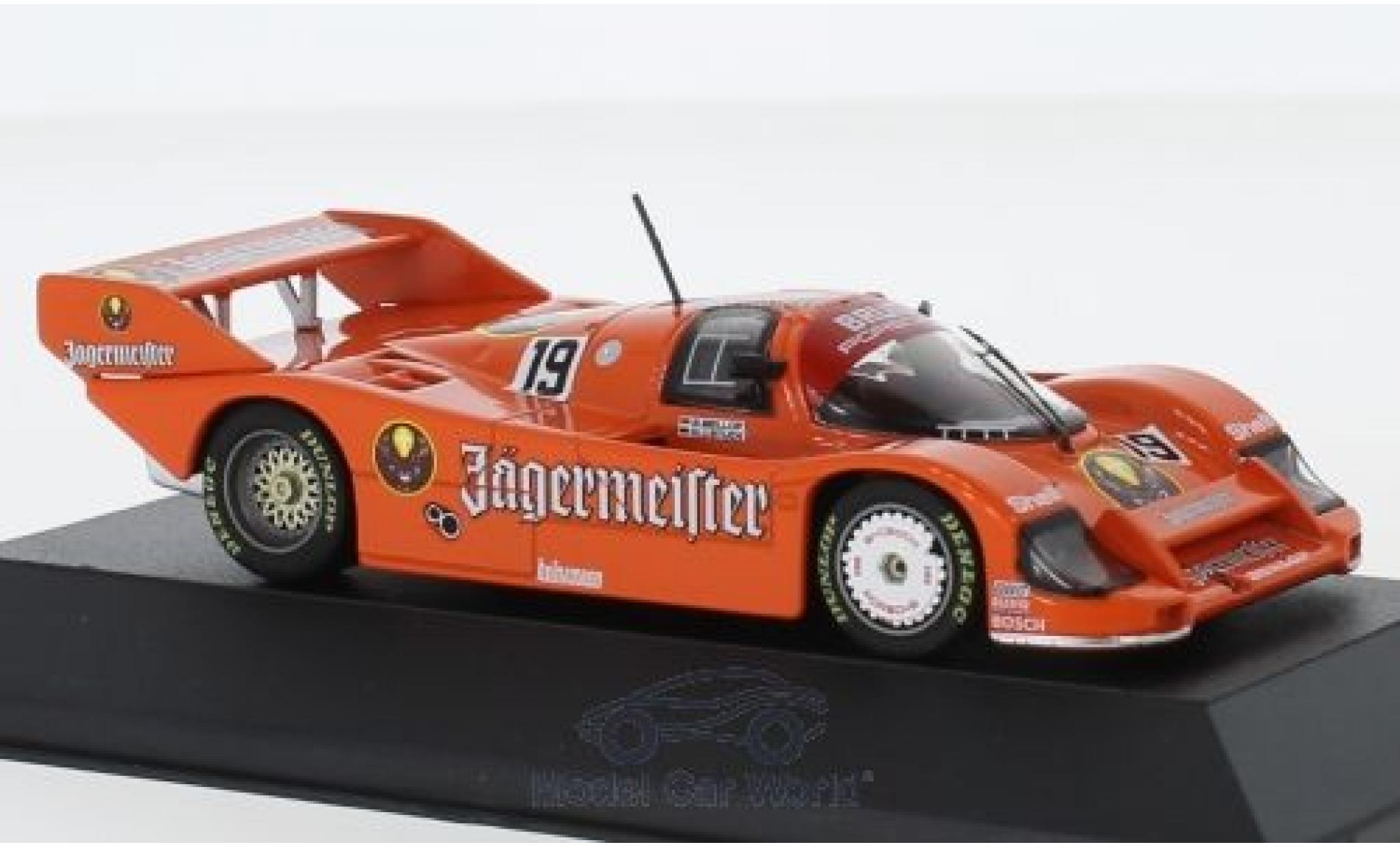 Porsche 956 1984 1/43 CMR K No.19 Brun J&auml;germeister 1000 Km Imola 1984 S.Bellof/H-J.Stuck modelauto