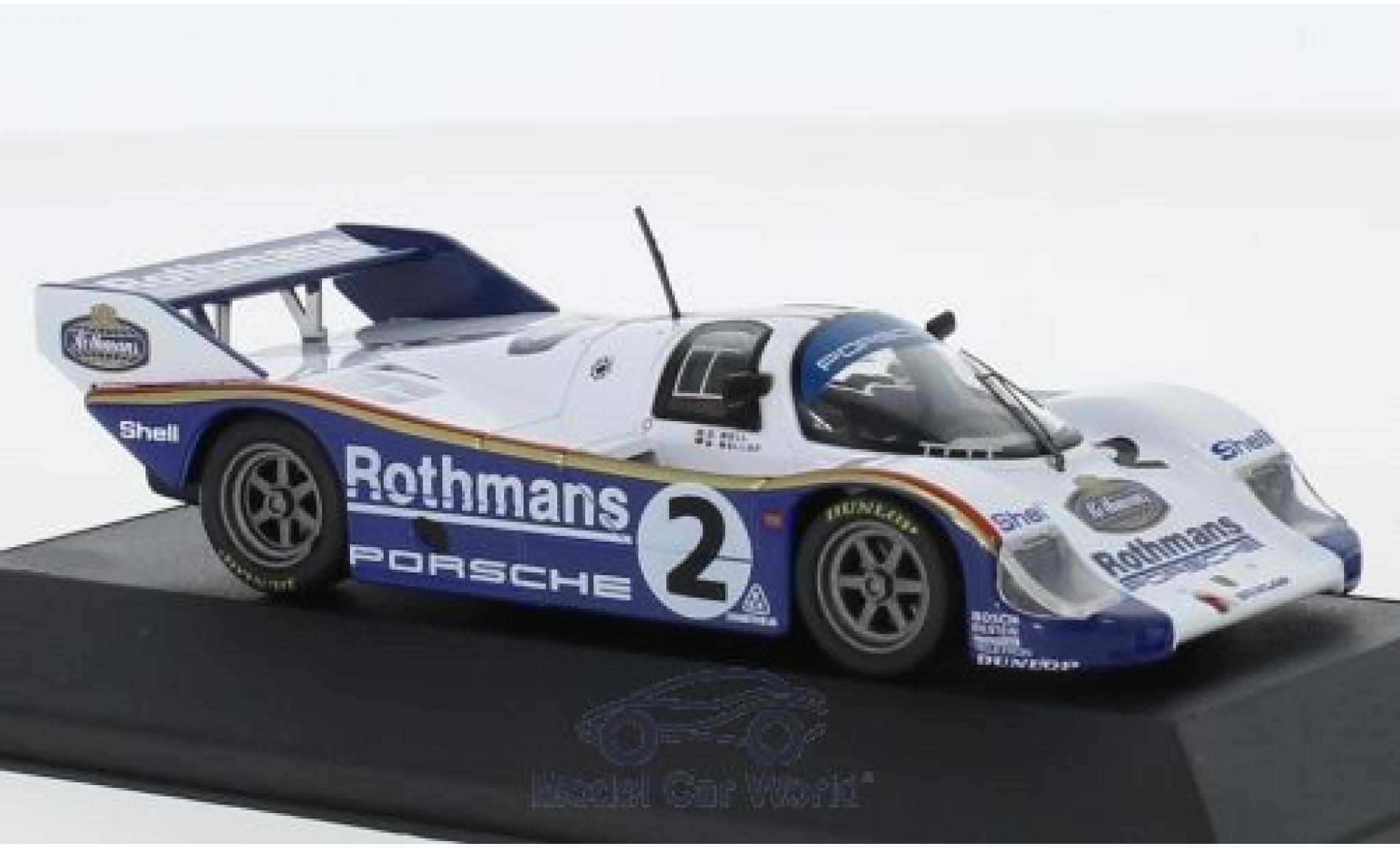 Porsche 956 1984 1/43 CMR K No.2 Rothmans 1000 Km Sandown Park 1984 S.Bellof/D.Bell modelauto