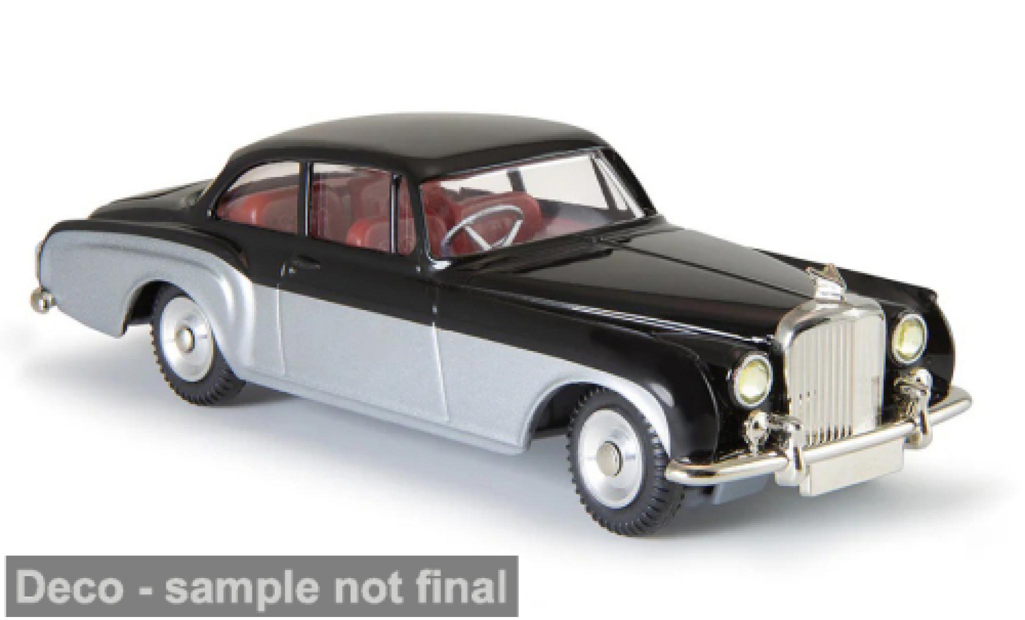 Bentley Continental 1/50 Corgi zwart/grijs 1961 1:50 modelauto