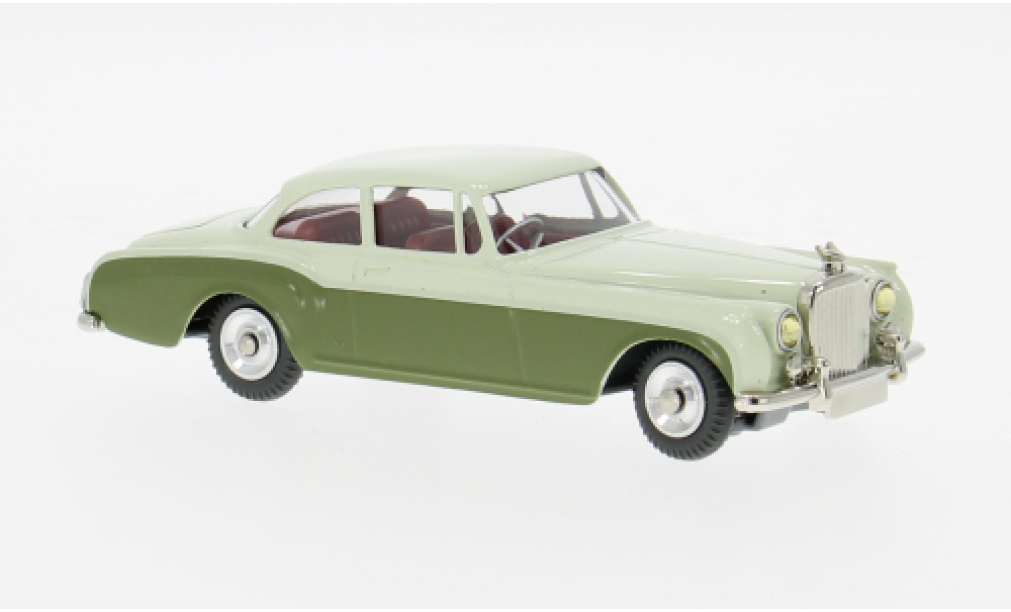 Bentley Continental 1/50 Corgi Sports Saloon groen/groen 1961 1:50 modelauto
