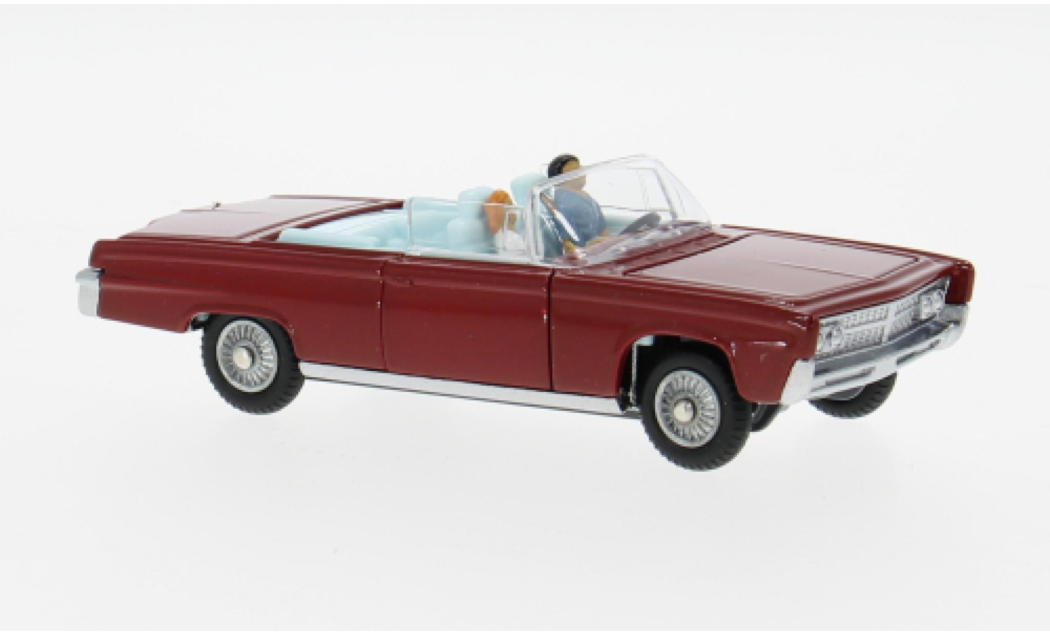 Chrysler Imperial 1/50 Corgi rood 1965 1:50 modelauto