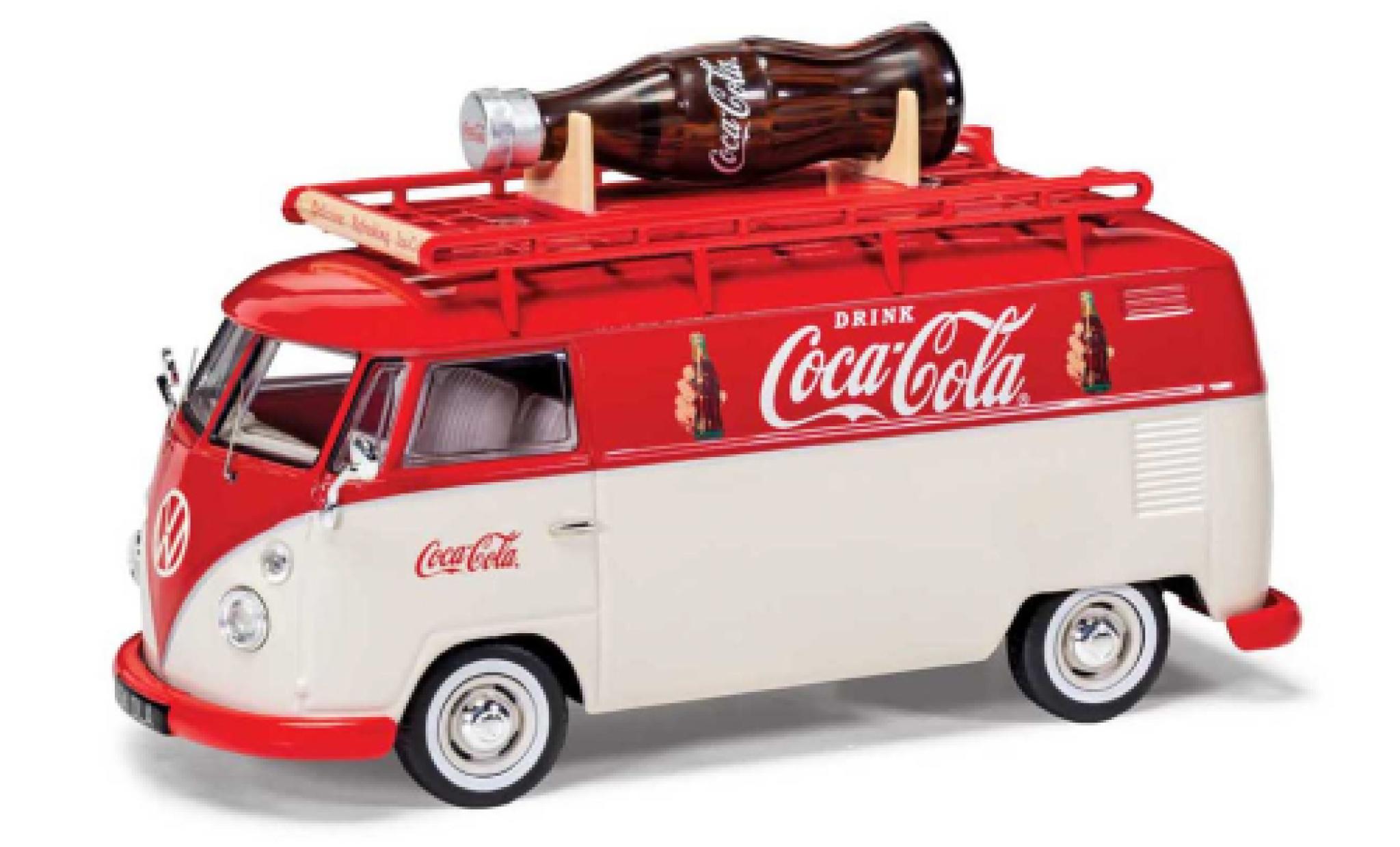 Volkswagen T1 1/43 Corgi Bestelwagen RHD Coca Cola modelauto
