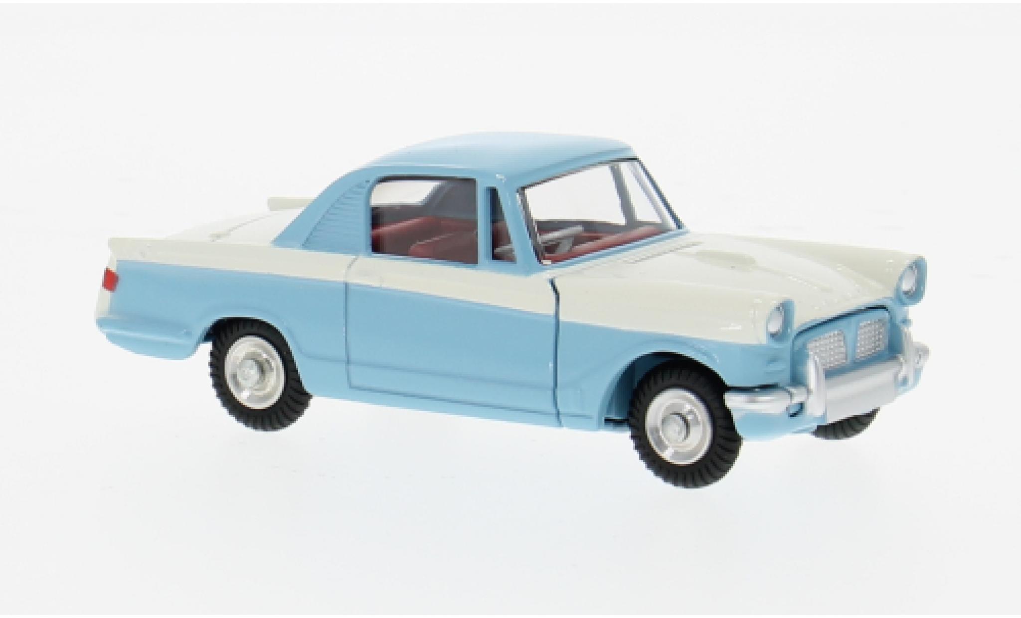 Triumph Herald 1/43 Corgi blauw/wit 1961 1:43 modelauto