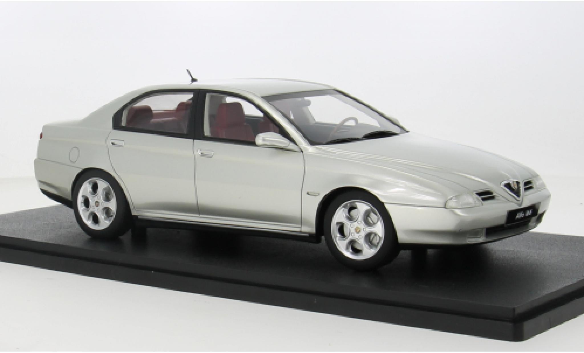 Alfa Romeo 166 1/18 Cult Scale Models Super 3.0 grijs 1998 1:18 modelauto