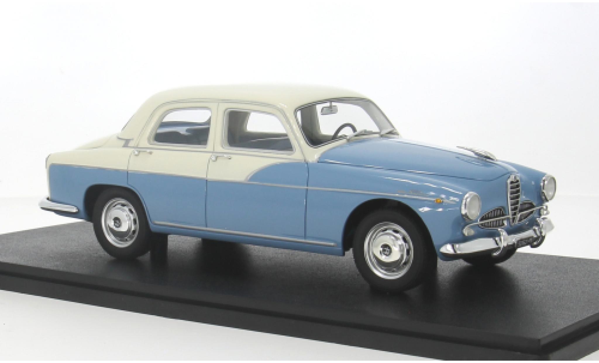 Alfa Romeo 1900 1/18 Cult Scale Models Super Berlina blauw/wit 1958 1:18 modelauto