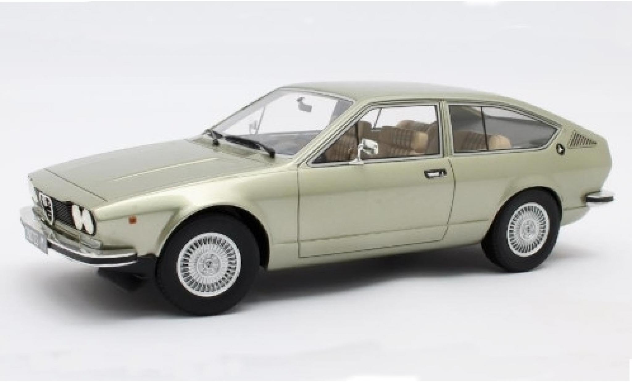 Alfa Romeo Alfetta 1/18 Cult Scale Models GT metallic groen 1975 1:18 modelauto
