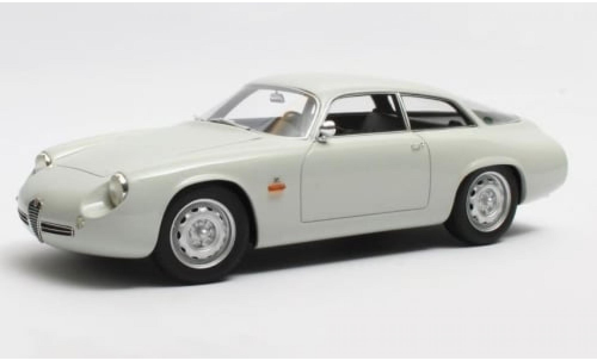 Alfa Romeo Giulietta 1/18 Cult Scale Models Sprint Zagato Coda Tronca wit 1961 1:18 modelauto