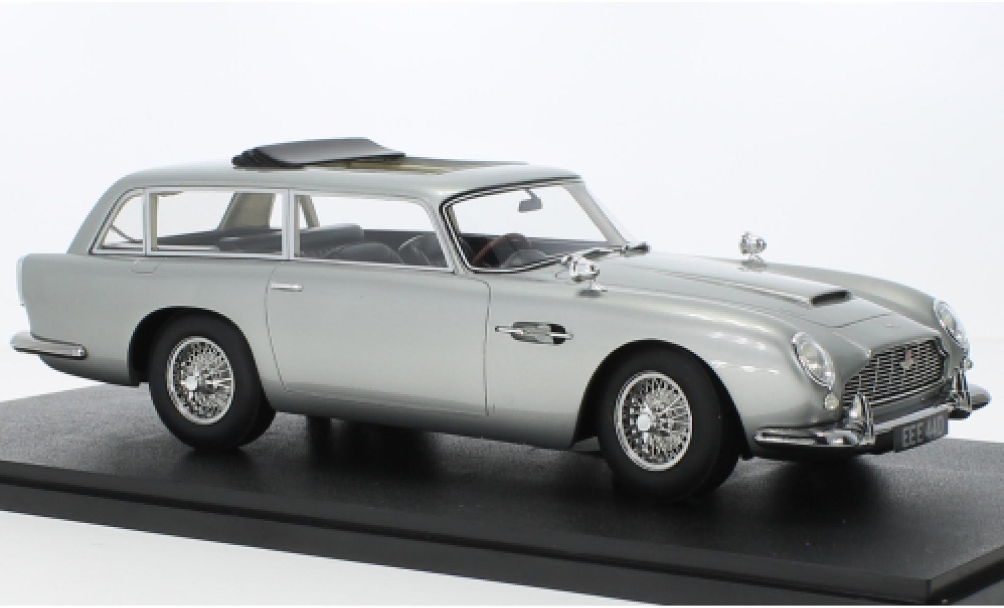 Aston Martin DB5 1/18 Cult Scale Models Harold Radford Shooting Brake metallic grijs RHD 1964 1:18 modelauto