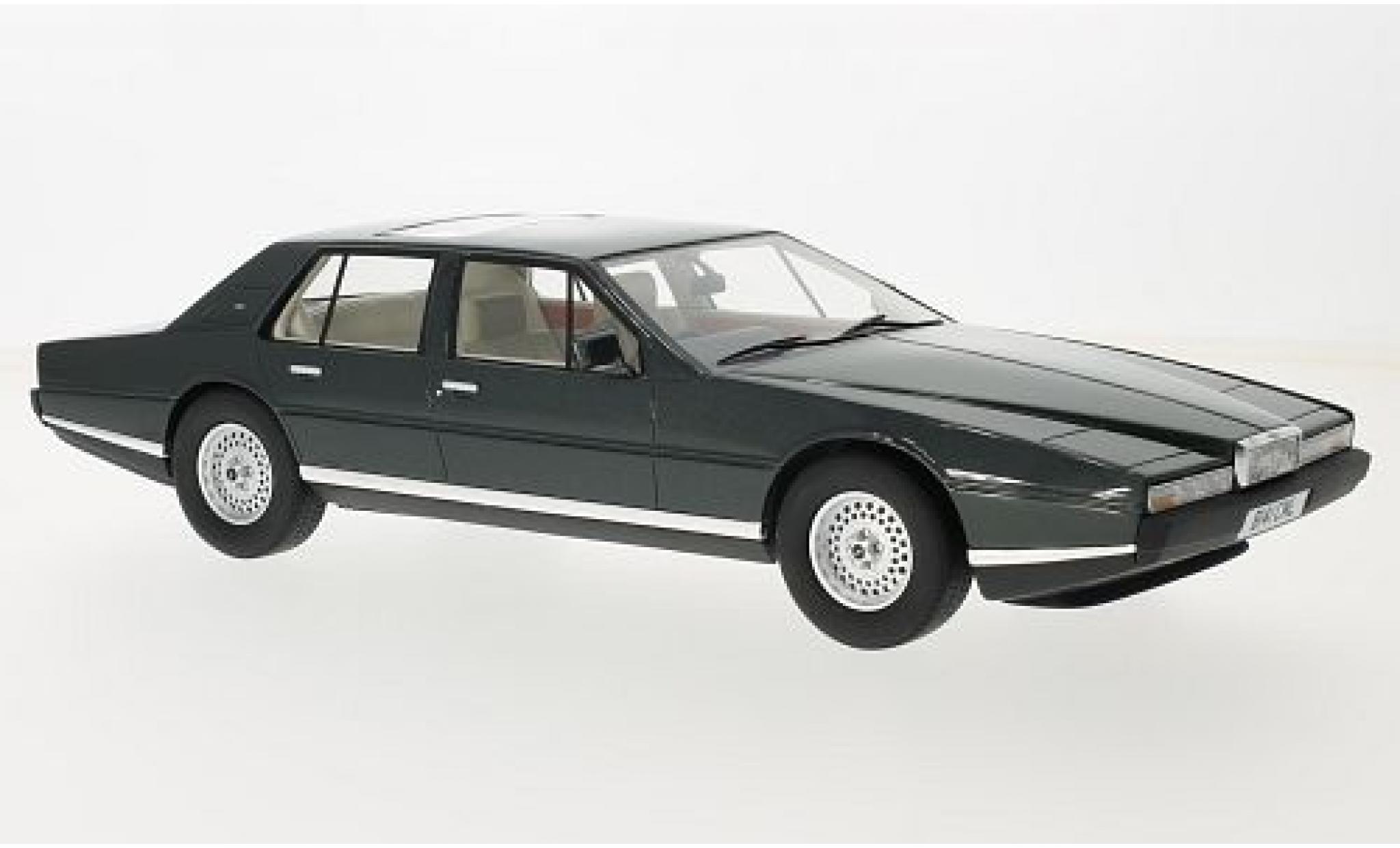 Aston Martin Lagonda 1/18 Cult Scale Models metallic groen RHD 1985 1:18 modelauto