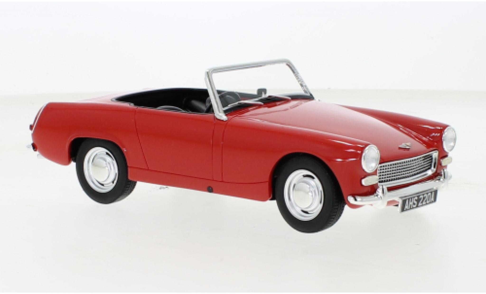 Austin Healey Sprite 1/18 Cult Scale Models MK II rood RHD 1961 modelauto