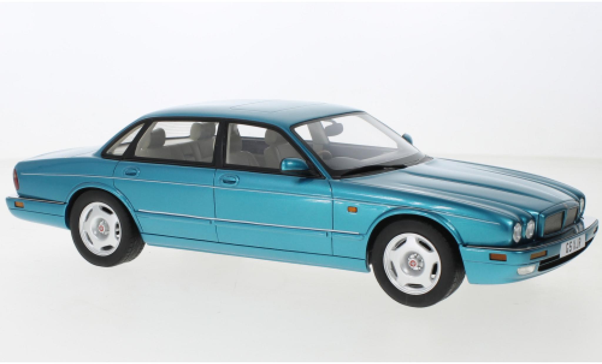 Jaguar XJ 1/18 Cult Scale Models R (X300) metallic turquoise RHD 1995 modelauto