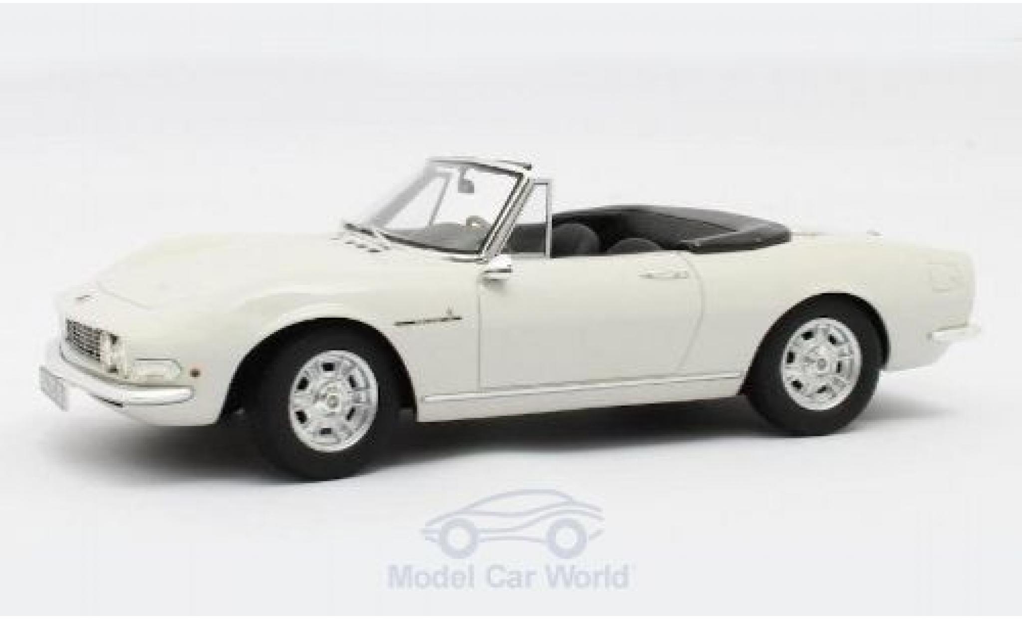 Fiat Dino 1/18 Cult Scale Models Spyder wit 1966 modelauto