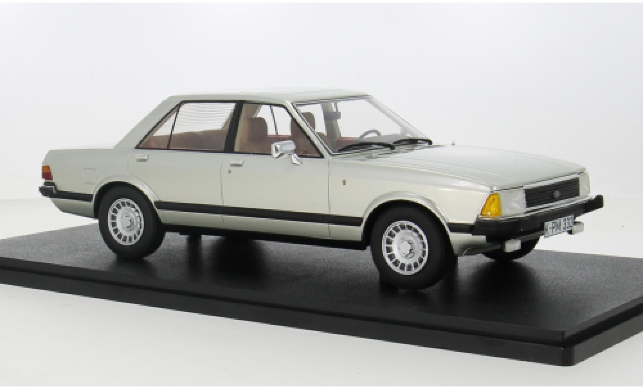 Ford Granada 1/18 Cult Scale Models 2.8 Ghia Saloon grijs 1978 1:18 modelauto