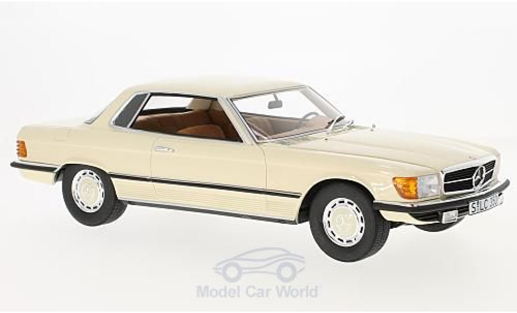 Mercedes 350 1/18 Cult Scale Models SLC (C107) beige 1973 modelauto