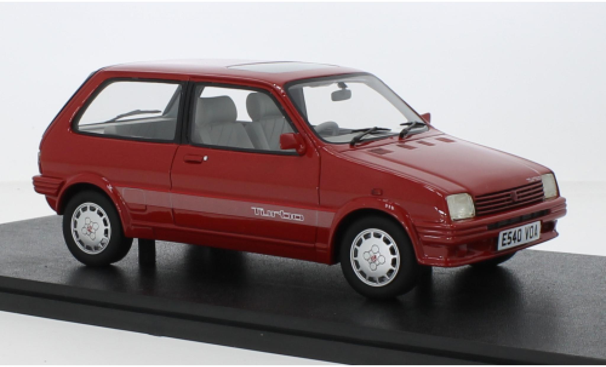 MG Metro 1/18 Cult Scale Models Turbo rood RHD 1986 1:18 modelauto