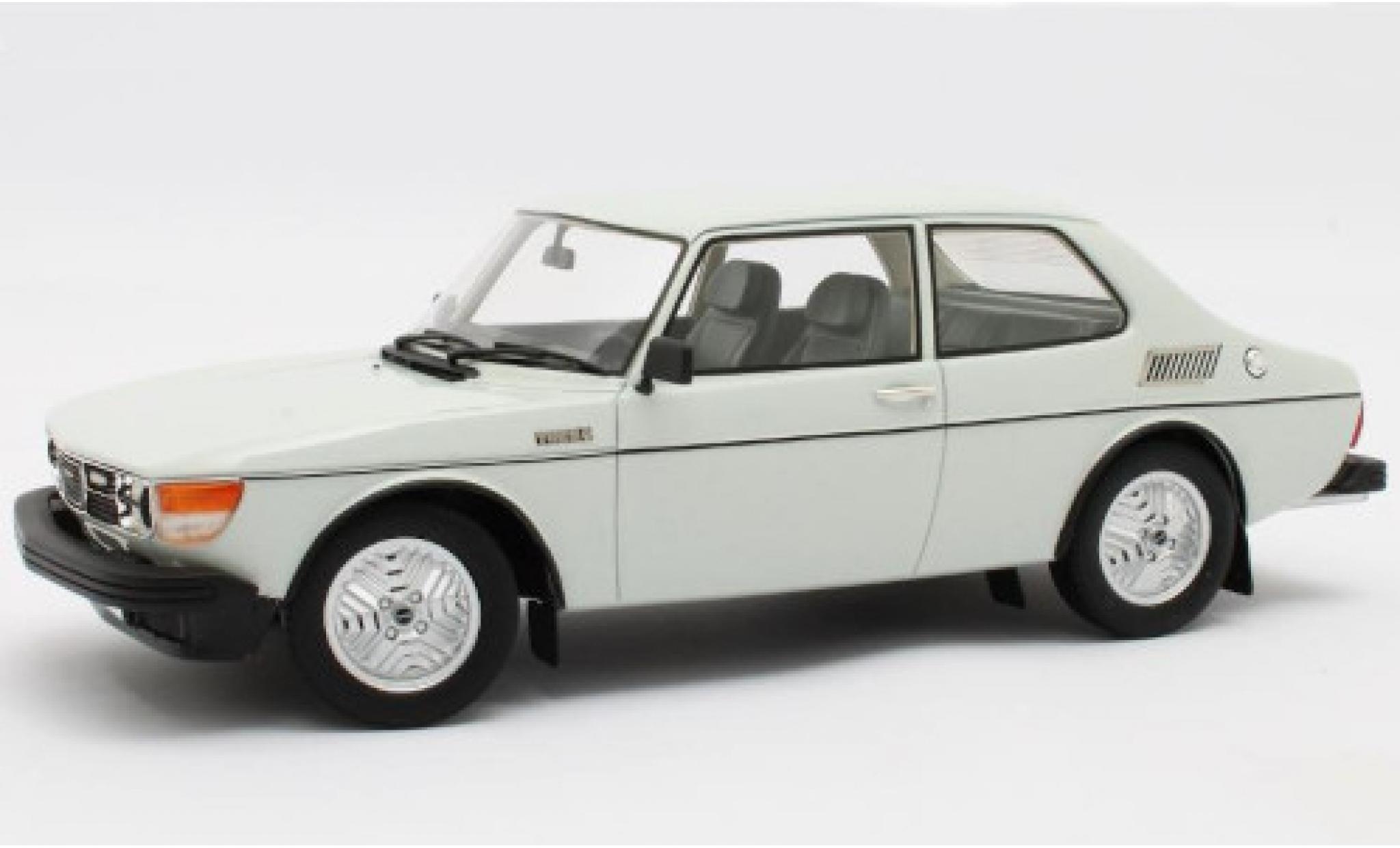 Saab 99 1/18 Cult Scale Models Turbo wit 1978 modelauto