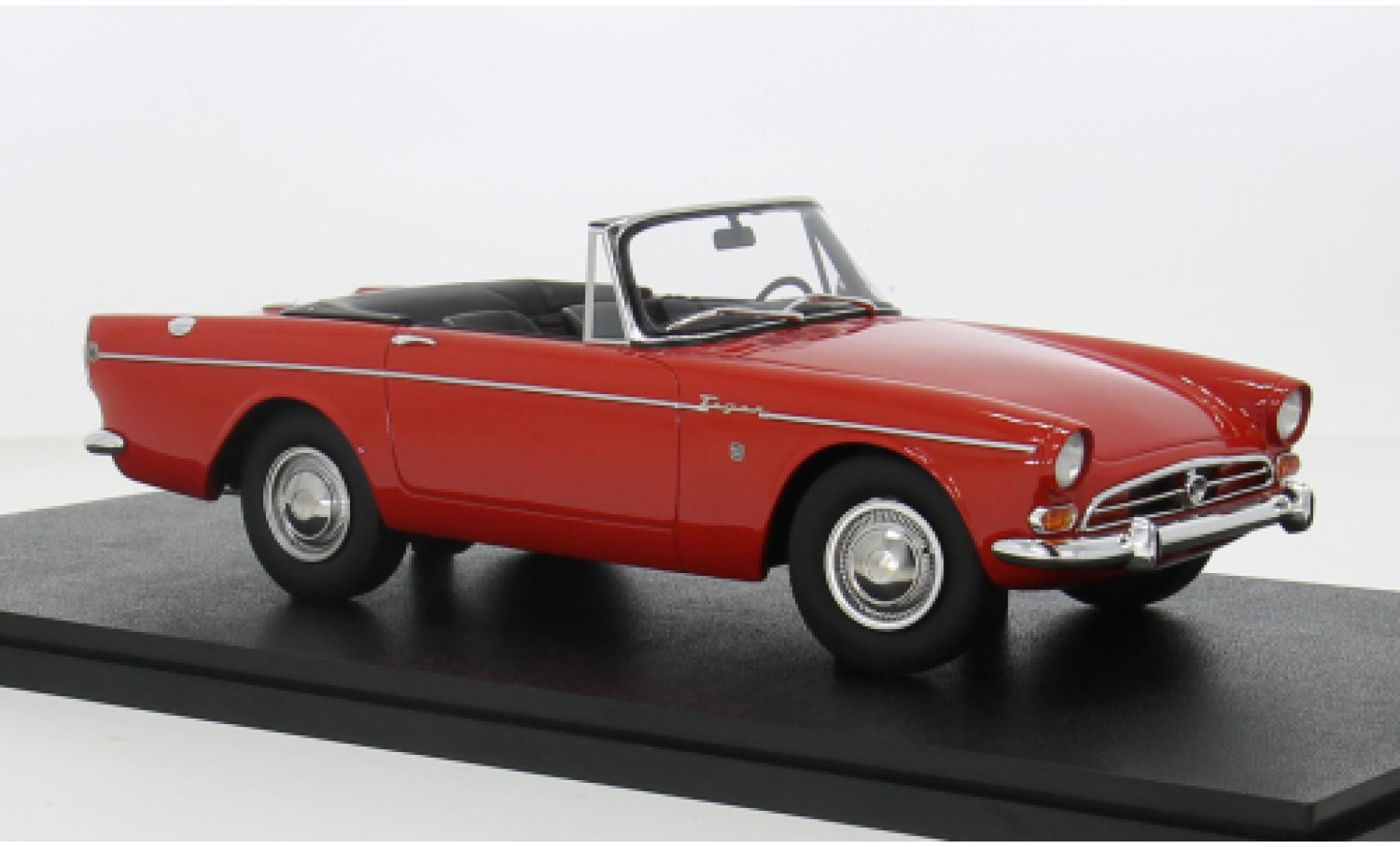 Sunbeam TI 1/18 Cult Scale Models Tiger 260 MKI rood 1964 1:18 modelauto