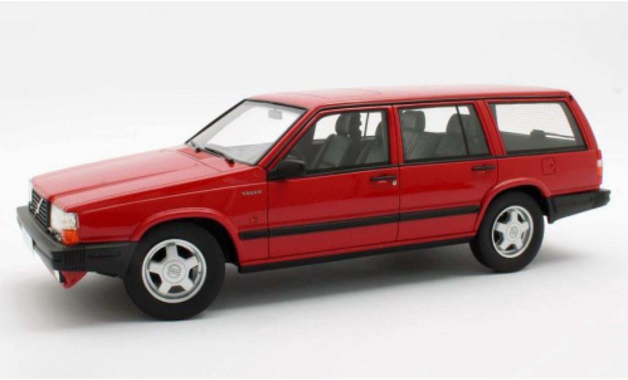 Volvo 740 1/18 Cult Scale Models Turbo Estate rood 1988 modelauto