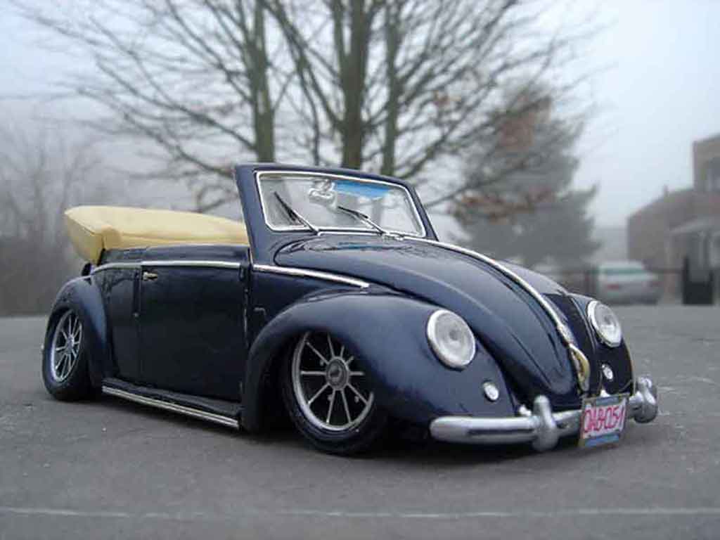Volkswagen Kafer 1/18 Solido Coccinelle Cabriolet 51 resto-cal modelauto