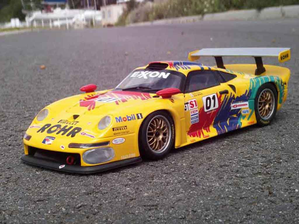Porsche 993 GT1 1/18 Ut Models GT1 rvo 97 #01 rohr modelauto