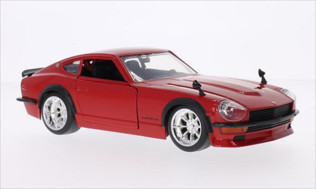 Datsun 240Z 1/24 Jada Toys Tuning rood 1972 modelauto