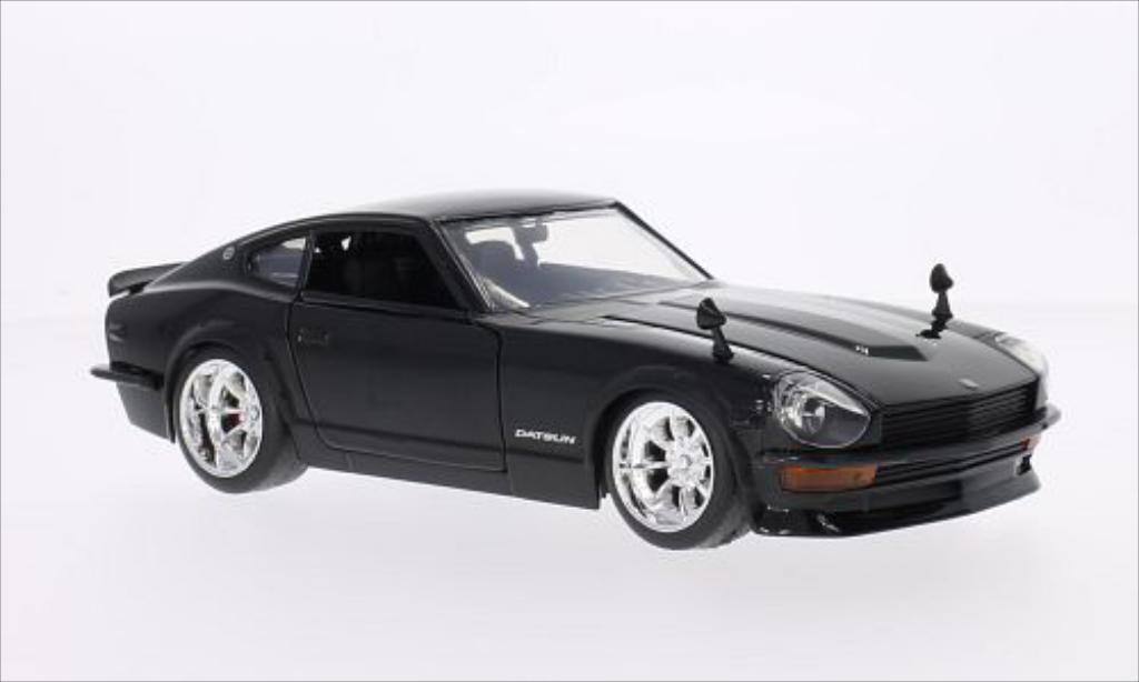 Datsun 240Z 1/24 Jada Toys Tuning zwart 1972 modelauto