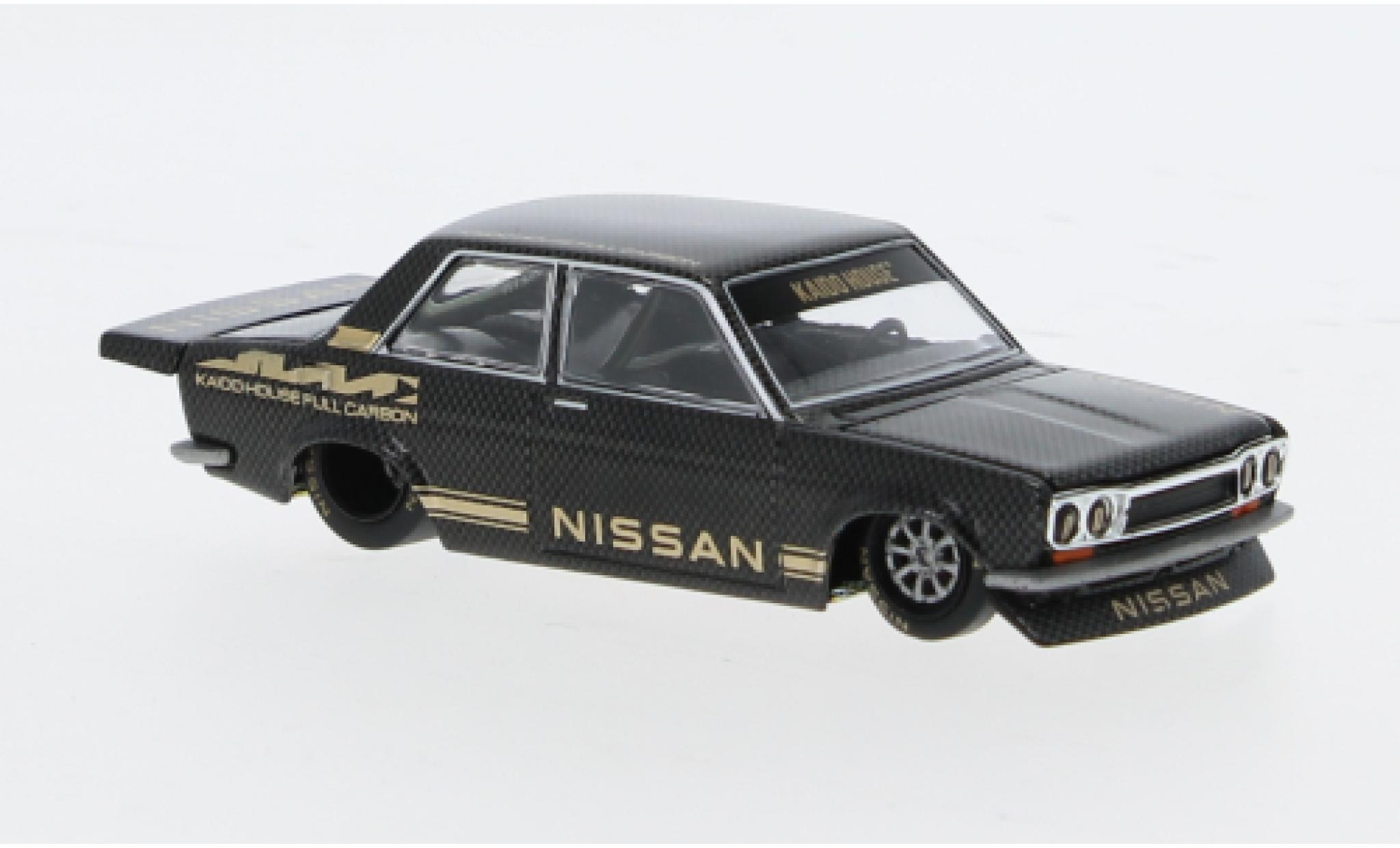 Datsun 510 1/64 Mini GT Pro Street zwart 1:64 modelauto