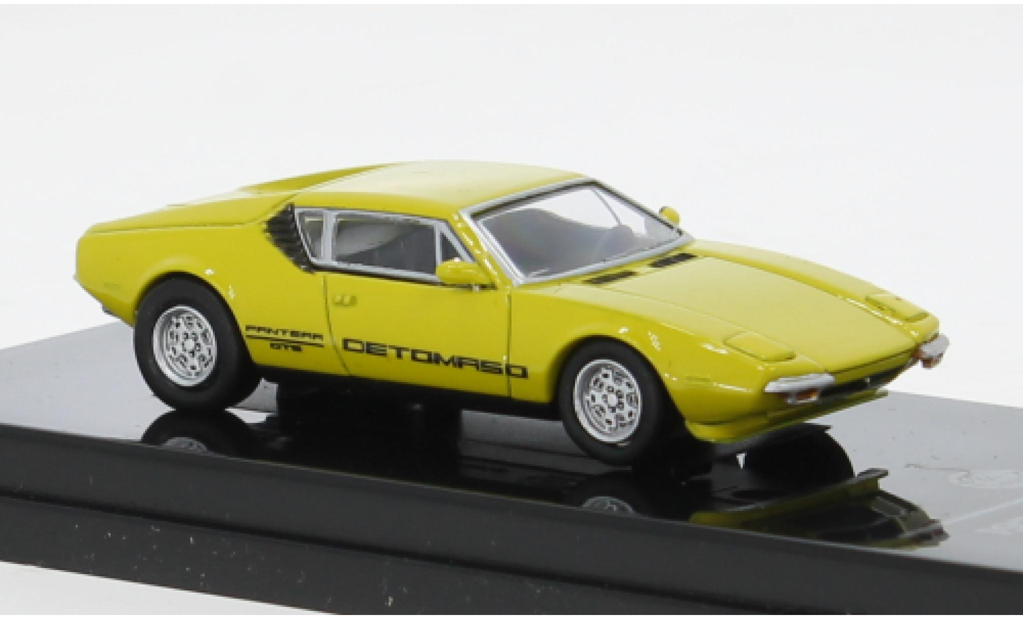 De Tomaso Pantera 1/64 Para64 geel 1:64 modelauto