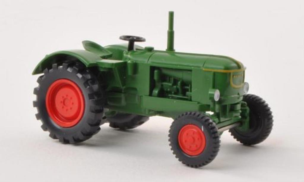 Deutz D40 1/87 Wiking L Schlepper grun modelauto