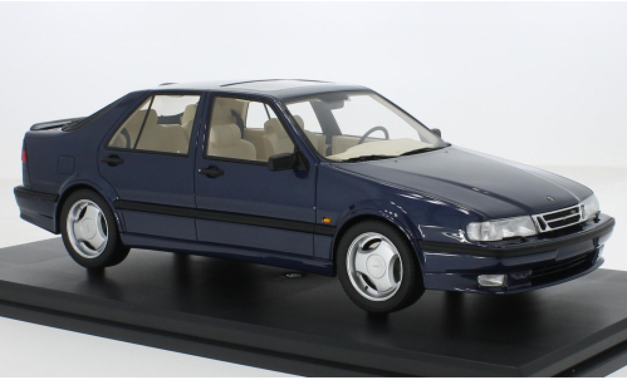 Saab 9000 1/18 DNA Collectibles Aero metallic blauw 1995 1:18 modelauto