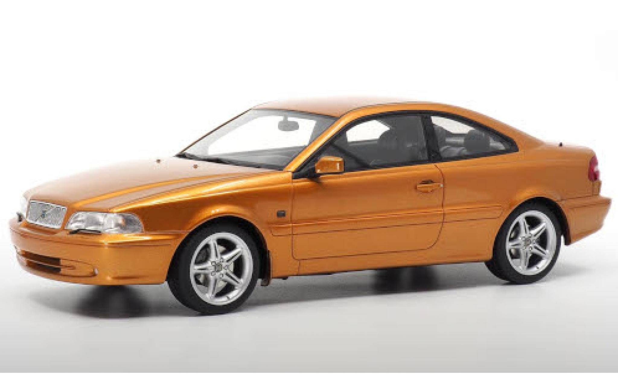 Volvo C70 1/18 DNA Collectibles Coupe (Typ N) metallic oranje 1998 modelauto
