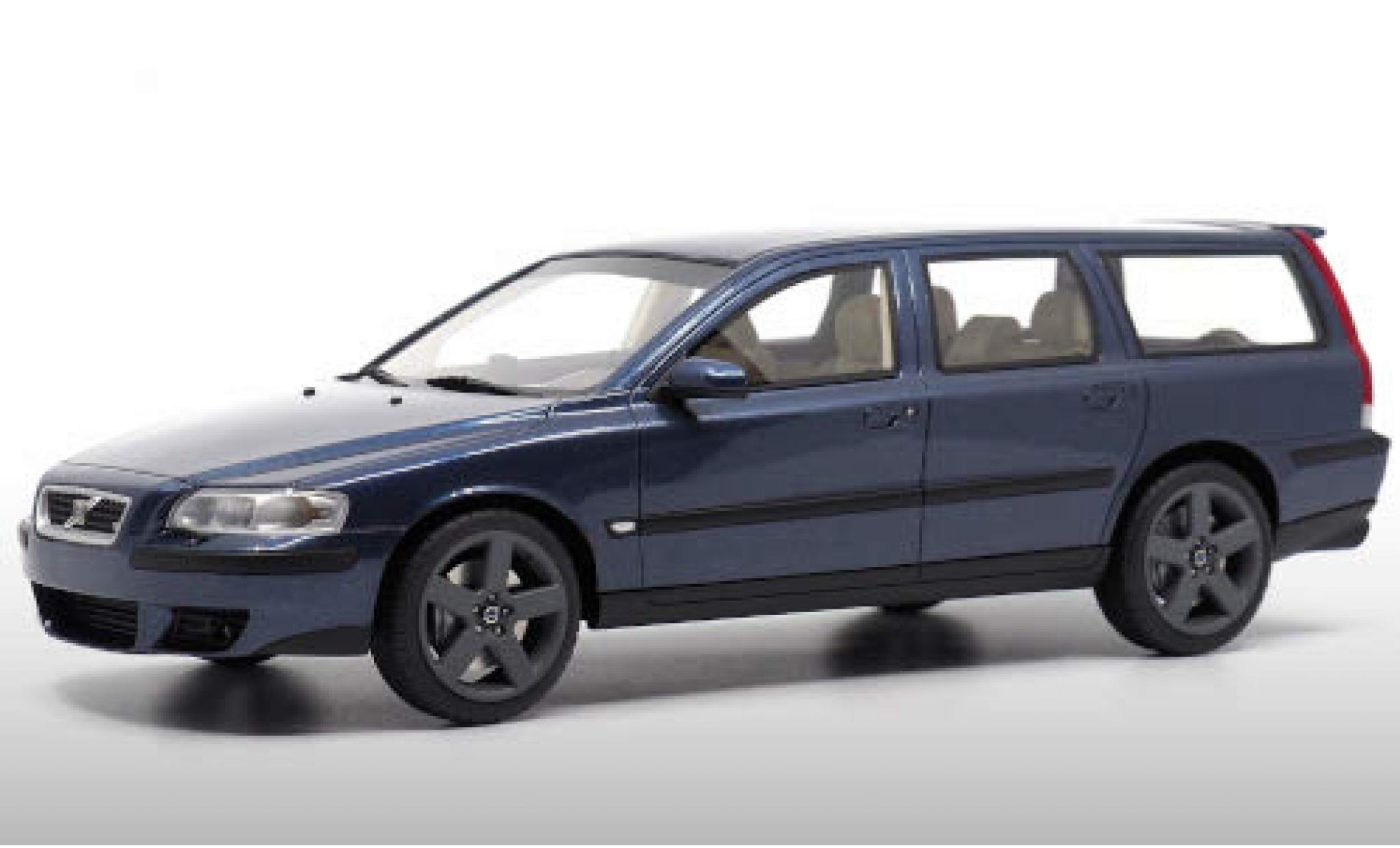 Volvo V70 1/18 DNA Collectibles R (P26) metallic blauw 2003 modelauto