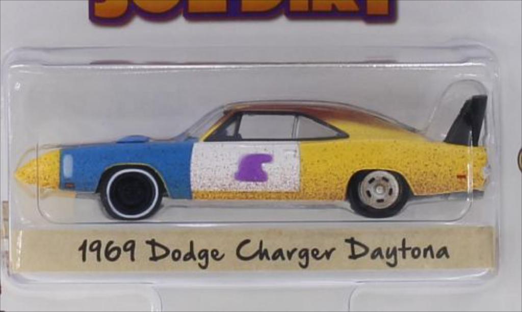 Dodge Charger Daytona 1/64 Greenlight Daytona 1969 modelauto