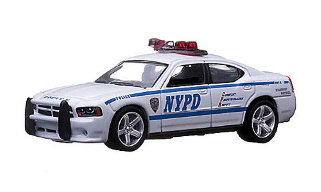 Dodge Charger 1/64 Greenlight NYPD - New York Politie Department Politie (USA) 2009 modelauto