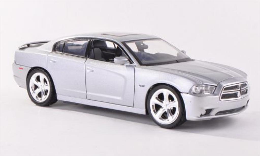 Dodge Charger 1/24 Motormax R/T grijs 2011 modelauto
