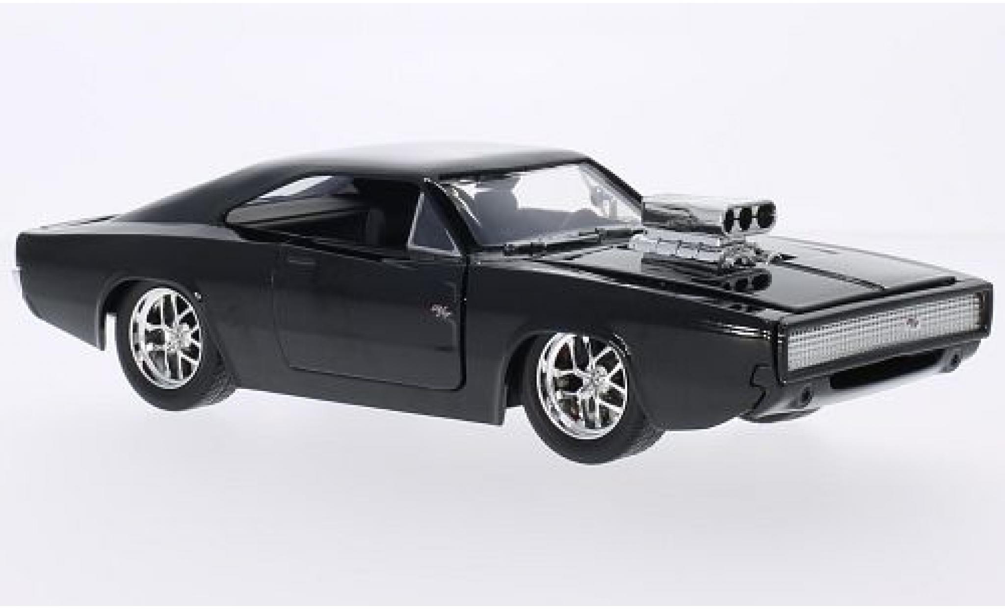 Dodge Charger 1/24 Jada Toys R/T Tuning zwart 1970 Fast &amp; Furious 1:24 Jada modelauto
