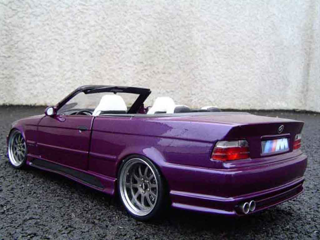 Bmw M3 Cabriolet E36 jantes gmp phares xenon 1/18 Ut Models