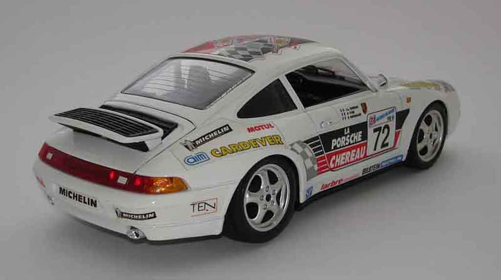 Porsche 911 Carrera gt le mans 98 #72 1/18 Burago