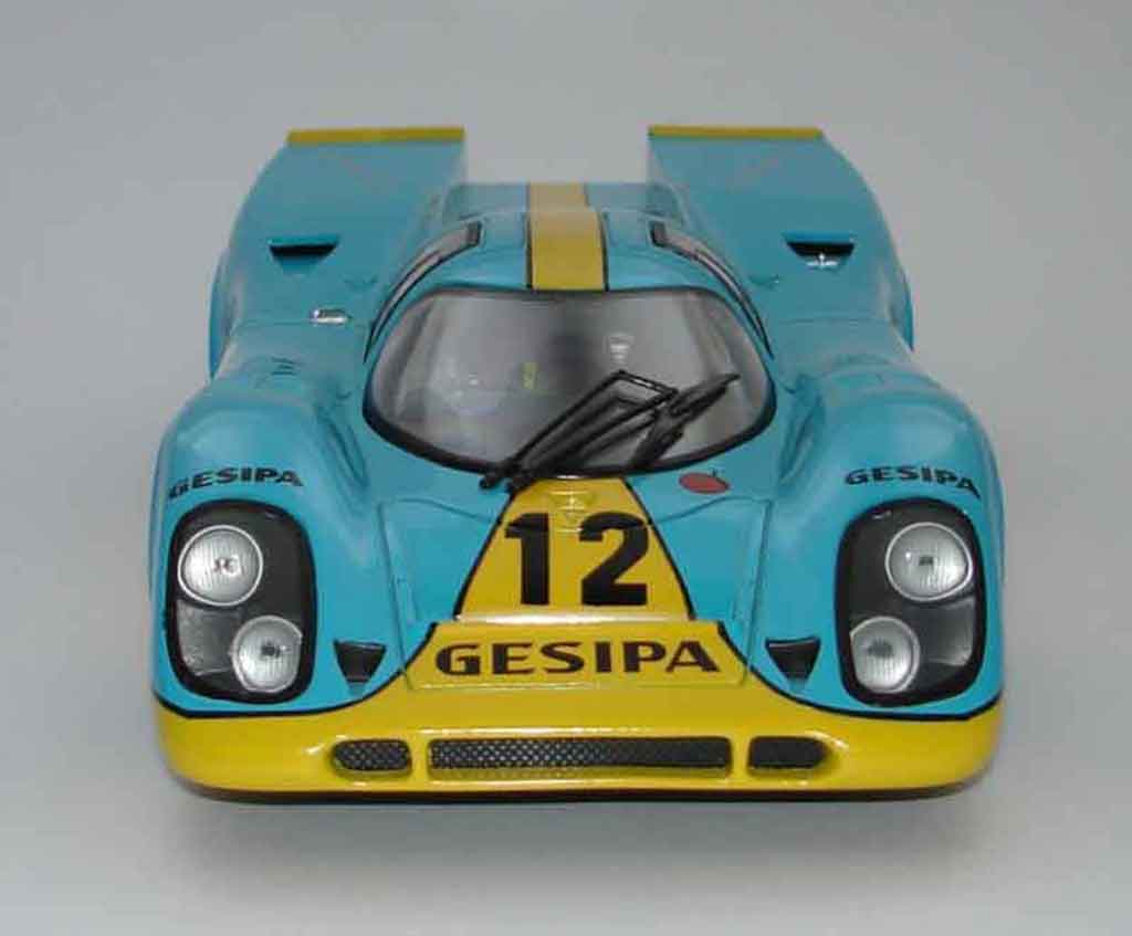 Porsche 917 1970 1/18 Universal Hobbies 1970 k team gesipa #12 modelauto