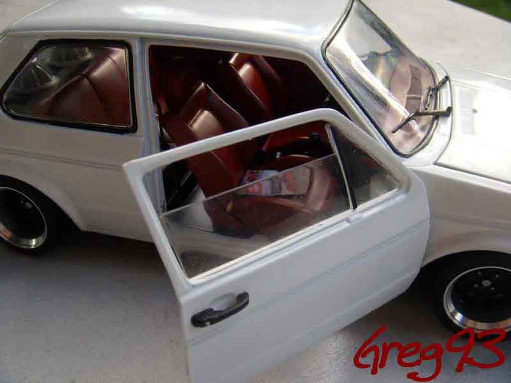 Volkswagen Golf GTI jantes ATS tuning wit 1/18 Solido