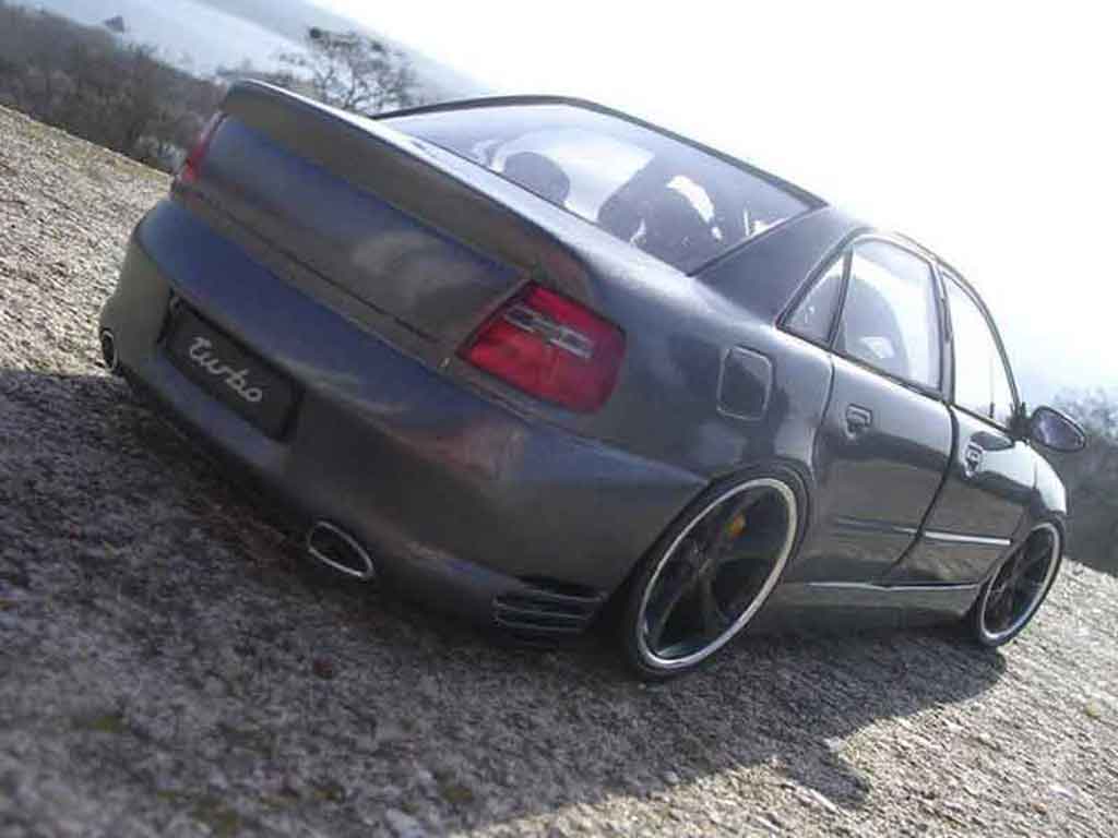 Audi A4 berline rs turbo techart grijs anthracite 1/18 Ut Models