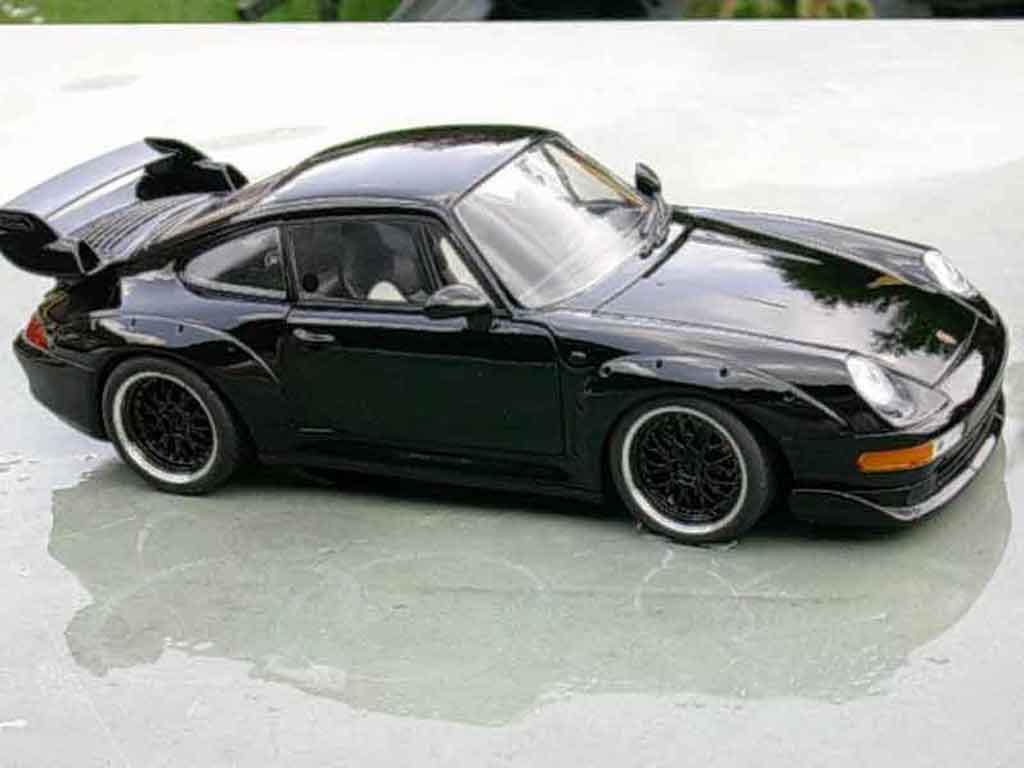 Porsche 993 GT2 1/18 Ut Models GT2 black evo modelauto