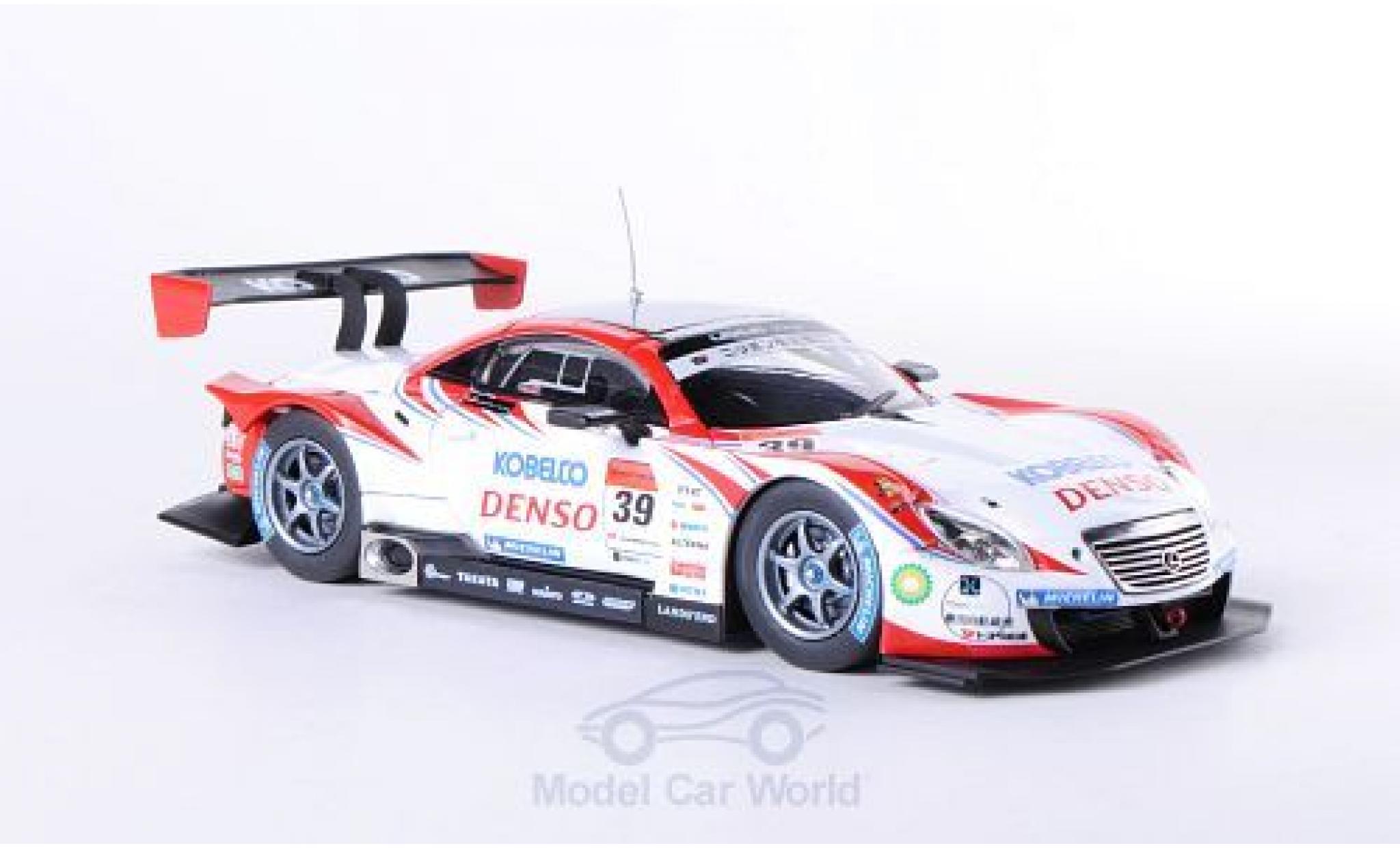Lexus SC 430 1/43 Ebbro 430 No.39 Denso Kobelco Super GT 500 2012 J.Wakisaka/H.Ishiura modelauto